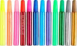 Glitterlim 12-pack, från 3 år