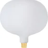 Globlampa E27 dimbar LED Oval Globe Opal XL