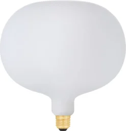 Globlampa E27 dimbar LED Oval Globe Opal XL