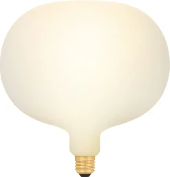 Globlampa E27 dimbar LED Oval Globe Opal XL