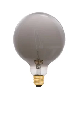 Globlampa LED E27 metallic, svart, 125 mm