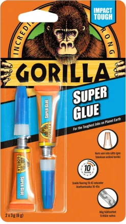 Gorilla superlim mini 2-pack
