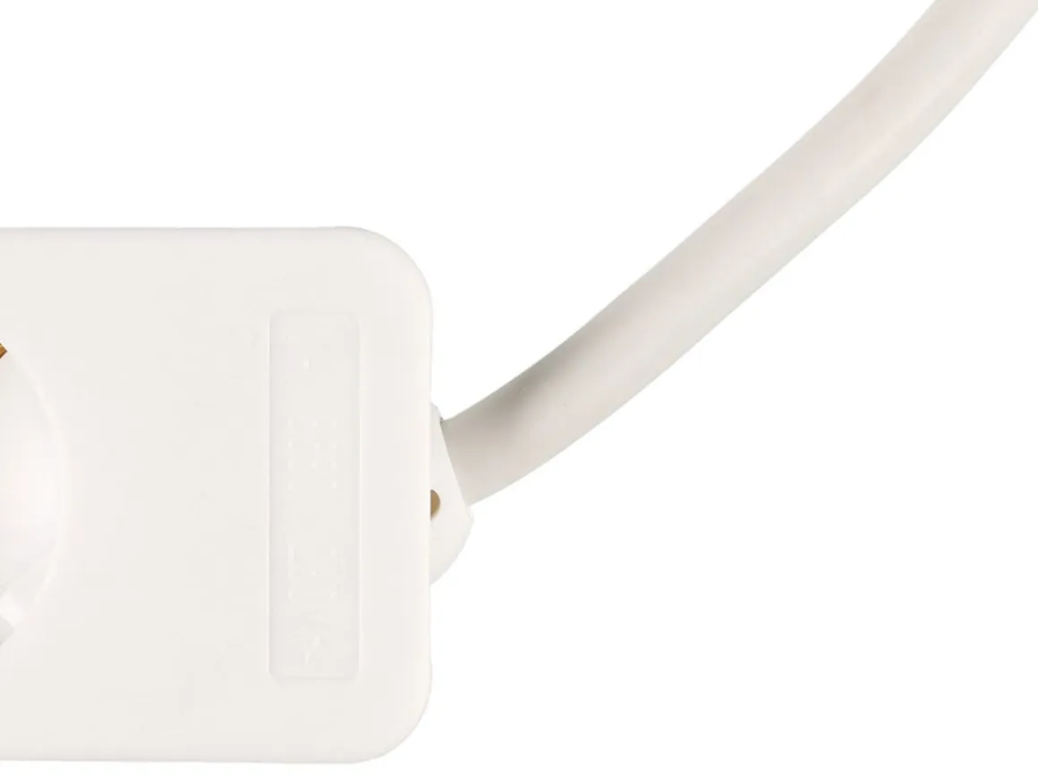 Grenuttag 5-vägs, strömbrytare, 1,4 m kabel