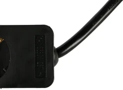 Grenuttag 5-vägs, strömbrytare, 1,4 m kabel