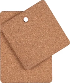 Grytunderlägg i kork, 2-pack