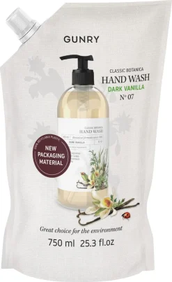 Gunry Classic Botanica handtvål refill, 750 ml