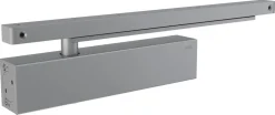 Habo 500 dörrstängare med glidarm, silver