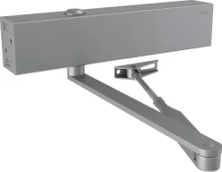 Habo 500 dörrstängare med standardarm, silver