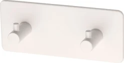 Habo Flair dubbel självhäftande krok, metall