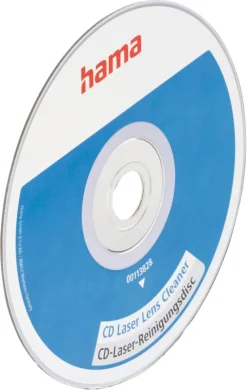 Hama rengöringsskiva för CD-spelare, med rengöringsvätska