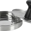 Hamburgerpress rostfritt stål, 12,5 cm