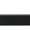 Handdukshängare vägg 50 cm, svart