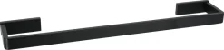 Handdukshängare vägg 50 cm, svart