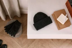 Handskar ull, grå