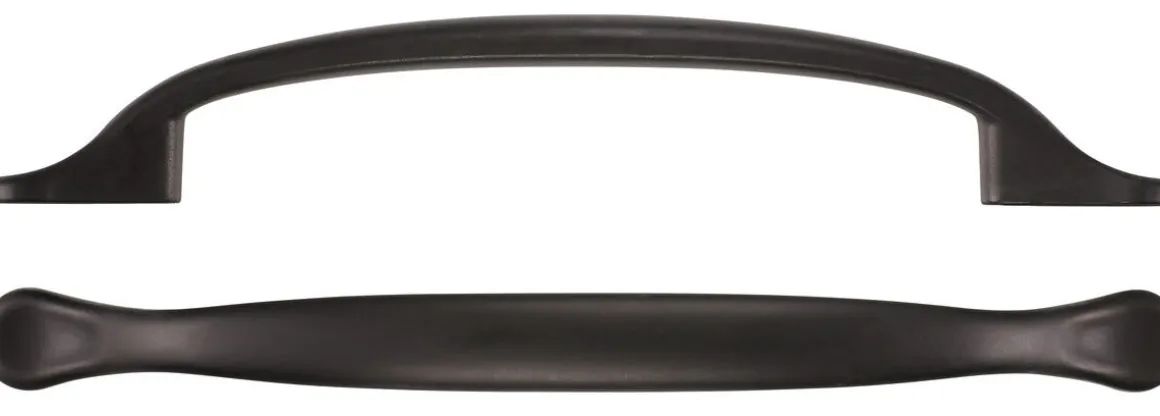 Handtag, svartlackerat