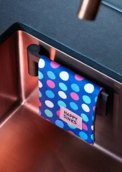 Happy Sinks disktrasehållare svart magnet, biokomposit