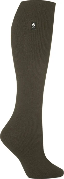 Heat Holders Long Socks termostrumpor, grön