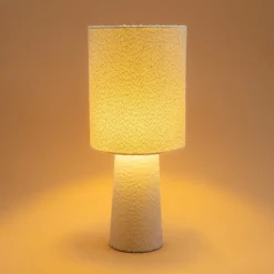Hedvig bordslampa tyg, beige, 54 cm, Northlight