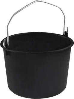 Hink 17 liter, murarhink svart