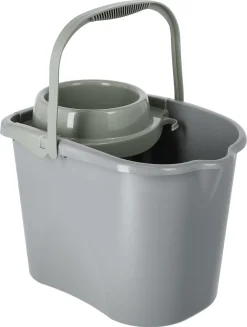 Hink med urvridare, 14 liter