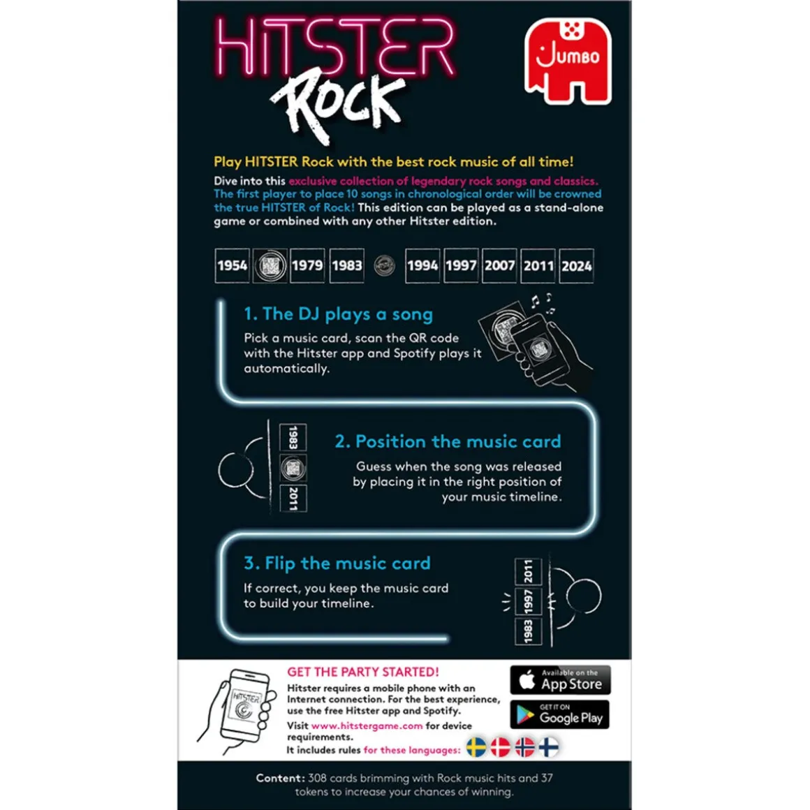 Hitster Rock musikspel