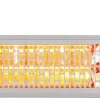 Hängande infravärmare utomhus 1500 W