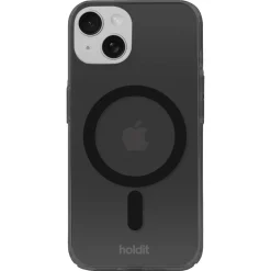 Holdit Transparent Case MagSafe iPhone 15, 14, 13 mobilskal