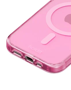 Holdit Transparent Case MagSafe iPhone 15 Pro mobilskal
