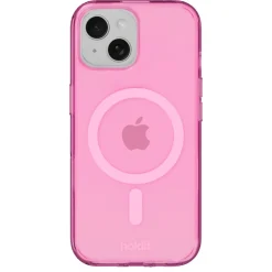 Holdit Transparent Case MagSafe iPhone 15, 14, 13 mobilskal
