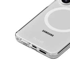 Holdit Transparent Case MagSafe för Galaxy S26+