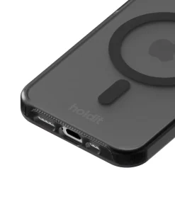 Holdit Transparent Case MagSafe iPhone 16e mobilskal