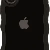 Holdit Wavy Case iPhone 16 mobilskal transparent
