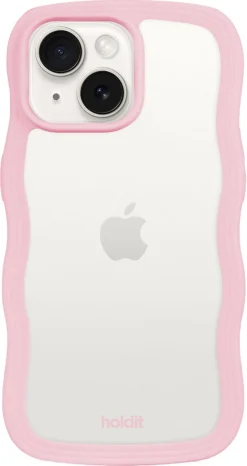 Holdit Wavy Case iPhone 17e, 16e, 15, 14, 13 mobilskal
