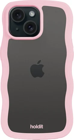 Holdit Wavy Case iPhone 17e, 16e, 15, 14, 13 mobilskal