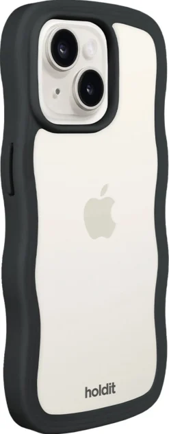 Holdit Wavy Case iPhone 17e, 16e, 15, 14, 13 mobilskal