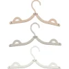 Hopfällbar galge, resegalge med fodral, 3-pack