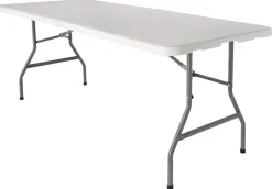 Hopfällbart bord utomhus, 180 x 73 cm