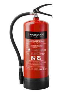 Housegard brandsläckare, röd skumsläckare 6 l, utan tillsatt PFAS