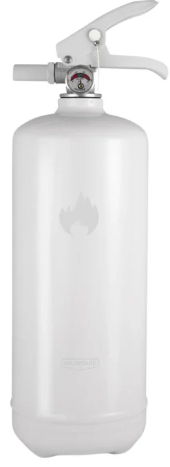 Houseguard liten brandsläckare 2 kg, svart / vit