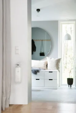 Houseguard liten brandsläckare 2 kg, svart / vit