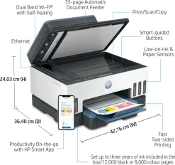 HP Smart Tank 7306 trådlös bläckstråleskrivare allt-i-ett