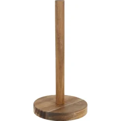 Hushållspappershållare trä, 28 cm