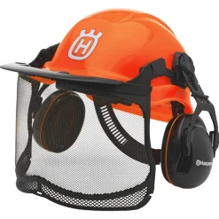 Husqvarna Functional hjälm med hörselskydd och visir