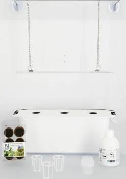 Hydroponiskt odlingskit Harvy 3, 3 delar