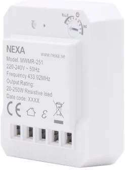 Inbyggnadsmottagare dimmer Nexa MWMR-251