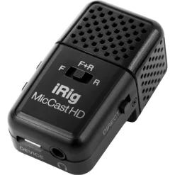 iRig Mic Cast HD clip on-mikrofon mobil och dator
