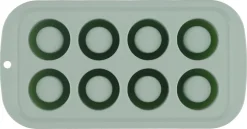 Isglas, form i silikon för 8 små glas av is