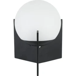 Jack uppladdningsbar bordslampa metall, svartvit, Northlight