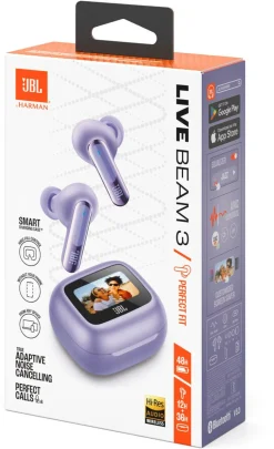 JBL Live Beam 3 trådlösa in ear hörlurar