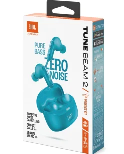 JBL Tune Beam 2 trådlösa in ear-hörlurar med mikrofon
